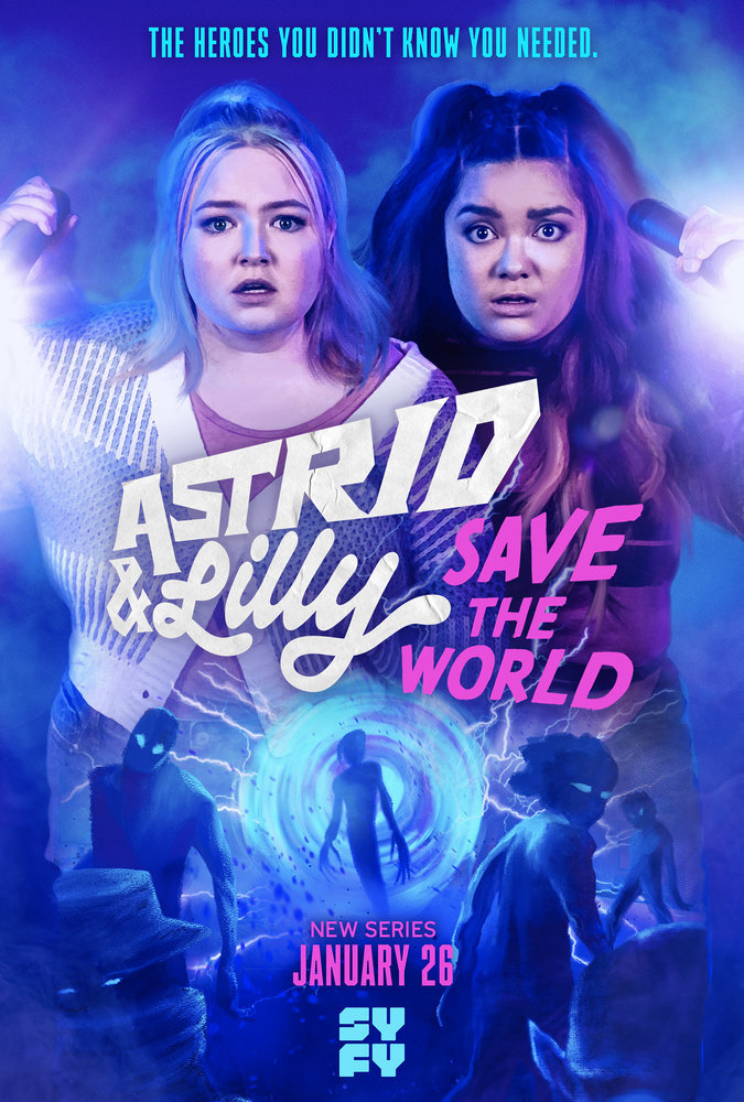 Постер для 1 сезона сериала Astrid & Lilly Save the World