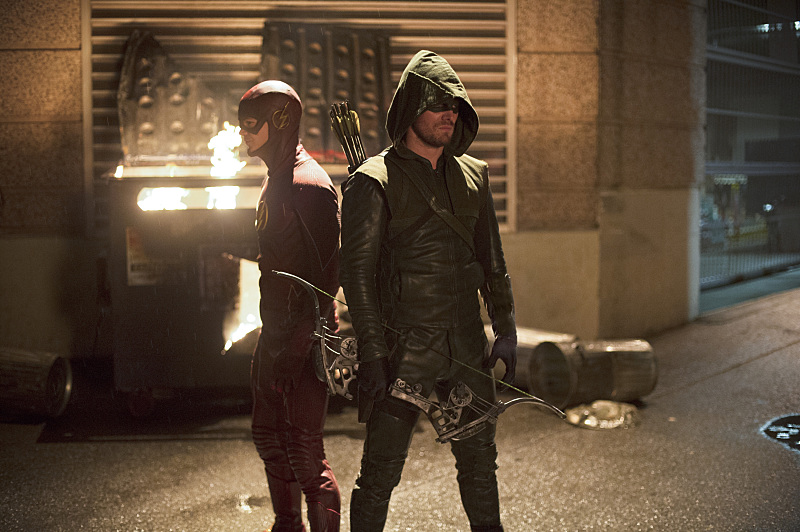 Флэш "Flash vs. Arrow" - 8 серия 1 сезона